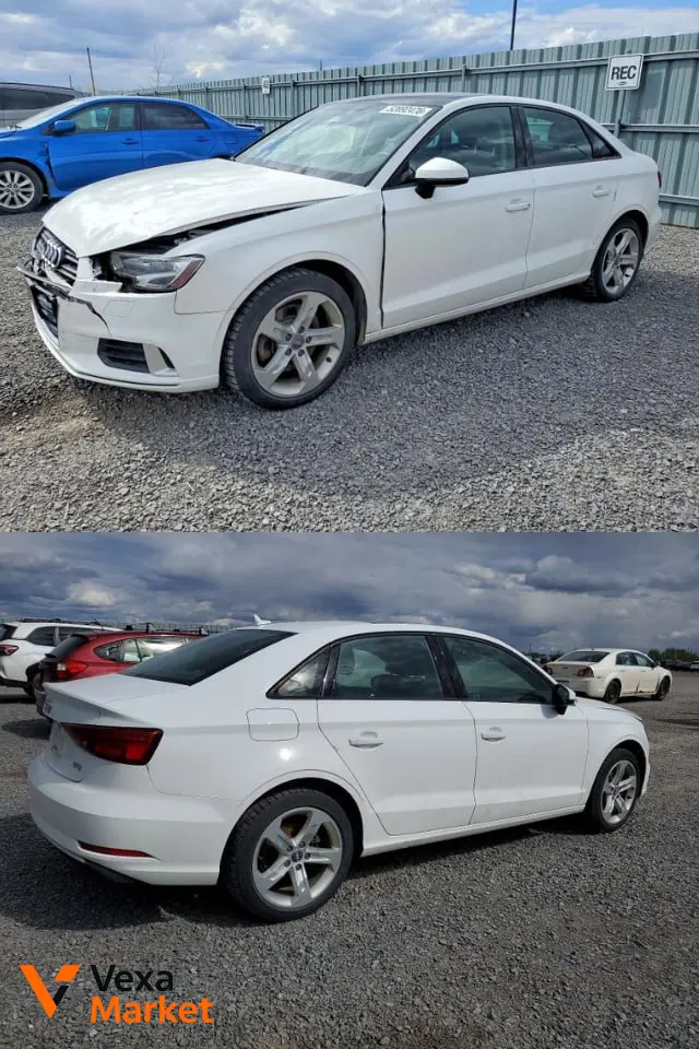 2017 Audi A3 Premium 2.0л бензин передний привод из США
