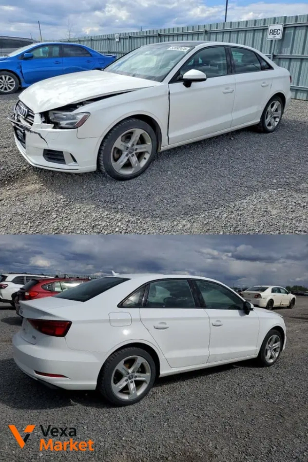 2017 Audi A3 Premium 2.0л бензин передний привод из США