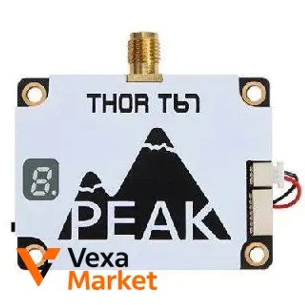 Видеопередавач Peakfpv THOR T67 3W 7G
