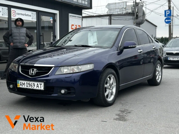 Honda Accord VII покоління 2004 Бензин 2.0 Автомат Синій