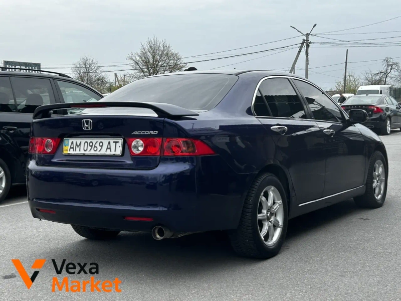 Honda Accord VII покоління 2004 Бензин 2.0 Автомат Синій — фото 2