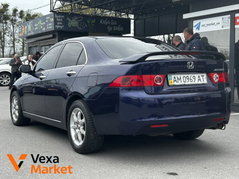 Honda Accord VII покоління 2004 Бензин 2.0 Автомат Синій — фото 3