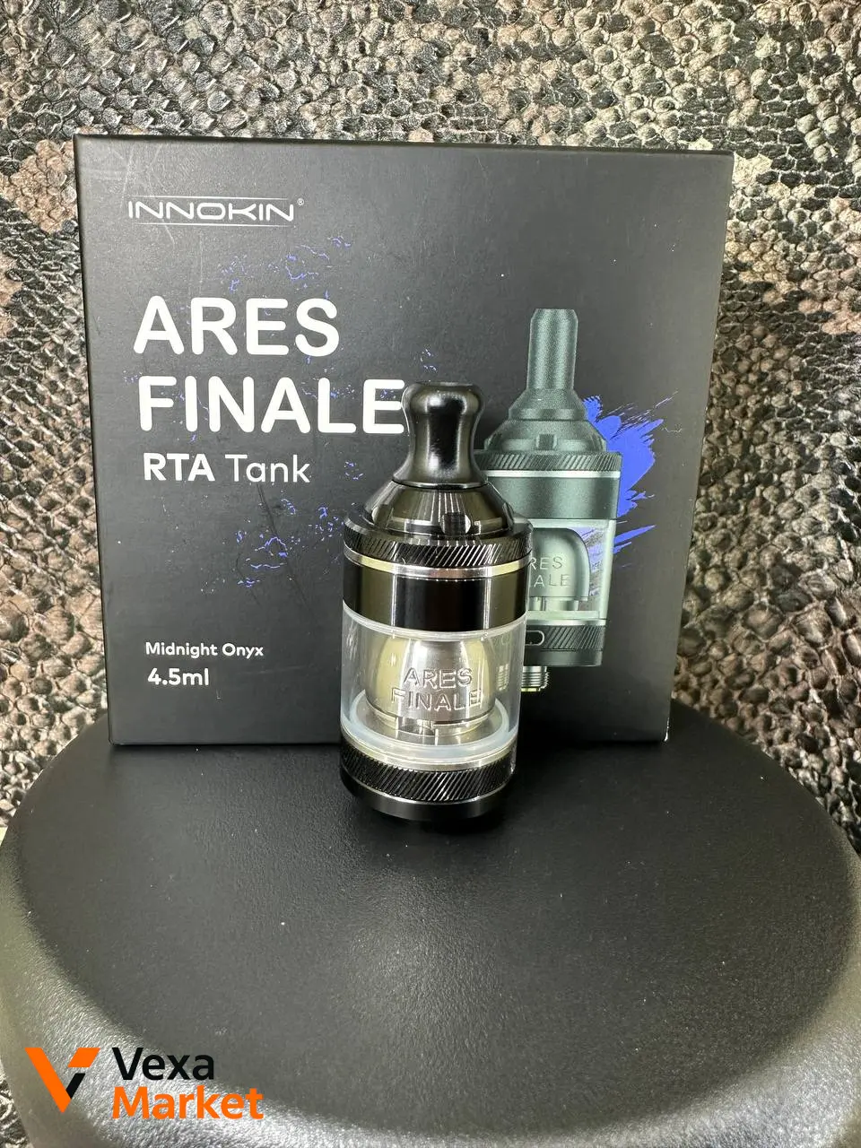 Innokin Ares Finale RTA Tank Midnight Onyx