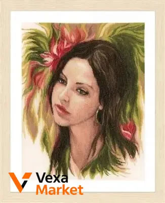 Набір для вишивки хрестом LanArte Bewitching Youth "Чарівна молодість" 33*43 см
