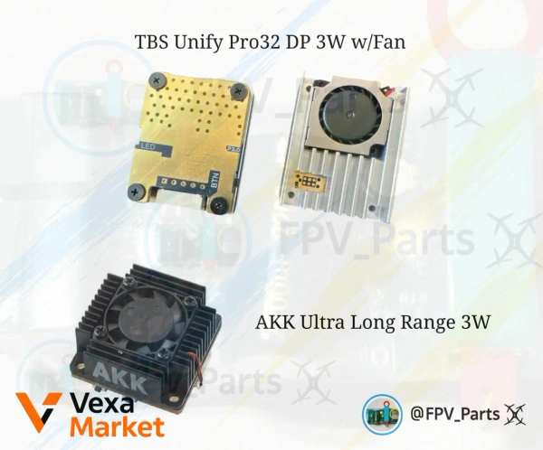 Відеопередавач AKK Ultra Long Range 3W 4.9-6GHz 80CH Low Band