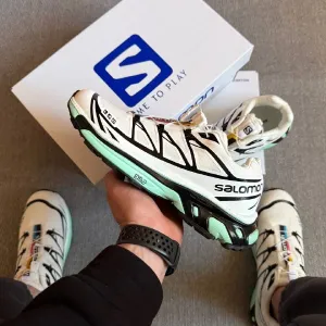 Кросівки Чоловічі Salomon XT-6 S-LAB Soft Ground White Turquoise Black