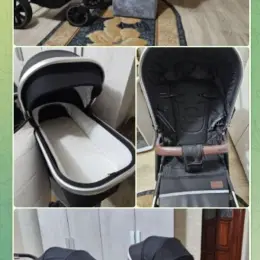 Коляска 2 в 1 Carello Aurora, черный