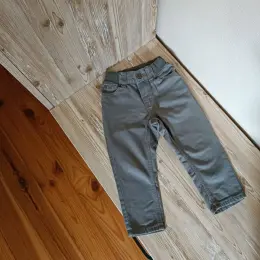 Штани H&M для хлопчика сірі 86 розмір, чорні 80 розмір