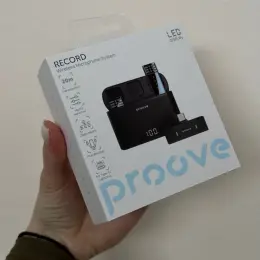 Бездротовий петличний мікрофон Proove Record Type-C + Lightning