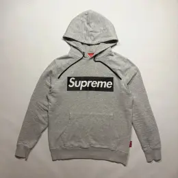Худі Supreme сіре, розмір М