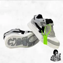 Off-White Sponge Mid Top White/Grey