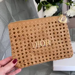 Клатч DIOR из ротанга 22х16 см