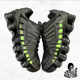 Nike Shox TL Black Thermoreactive Green