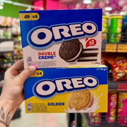 Печиво Oreo Double Creme та Golden