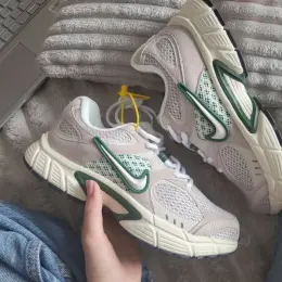Nike V5 Замша Текстиль Бежевые Зеленые Кроссовки Мужские Женские 36-41