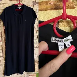 Сукня Lacoste жіноча чорна розмір 46