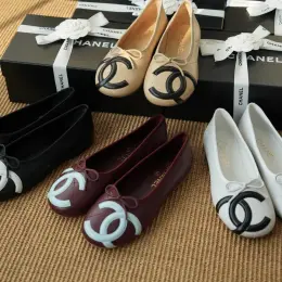 Балетки Chanel Coco Beach 2026 из натуральной кожи
