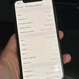 iPhone X 256GB Space Gray