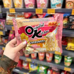 Локшина швидкого приготування OK Oriental Kitchen Carbonara 85г