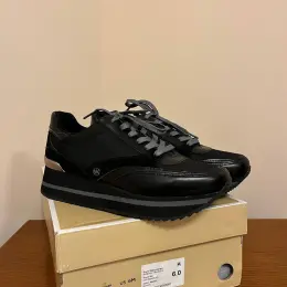 Женские кроссовки Michael Kors Mariah Trainer черные US 6 / EU 36