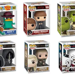 Funko Pop! Агент П, Дебра Морган, Шрек, Назгул, Леголас, Арт Клоун