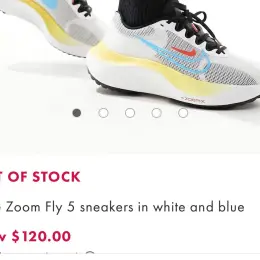 Nike Zoom Fly 5 кроссовки беговые мужские размер 40