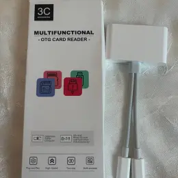 3C Accessories Многофункциональный OTG кардридер Lightning/USB-C SD/microSD