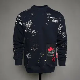 Світшот Dsquared2 чорний M XL