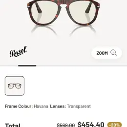 Persol Оправа Ручна робота Made in Italy