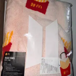 Рушник BTS&McDonald's Beach Towel Оригінал із Кореї