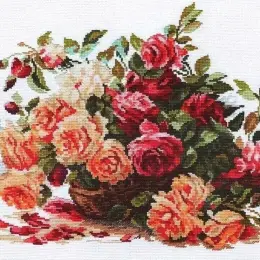 Набір для вишивання хрестиком Classic Design 8360 "Королівські троянди"