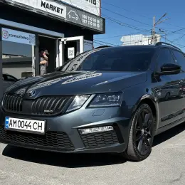 Skoda Octavia 2017 Дизель 2.0 л. Автомат Сірий