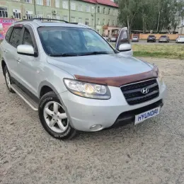 Hyundai Santa Fe 2007 2.2 Дизель Автомат Повний привід Сірий