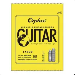 Струны для акустической гитары Orphee TX630