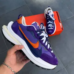 Nike x Sacai VaporWaffle Dark Iris 46