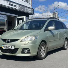 Mazda 5 I покоління/CR (FL) 2008 Зелений