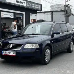 Volkswagen Passat 2001 2.0 л. Газ/Бензин Синий