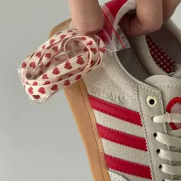 Adidas Spezial Valentines Day бежевые/красные
