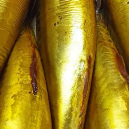 Скумбрія холодного копчення без голови 400-600г