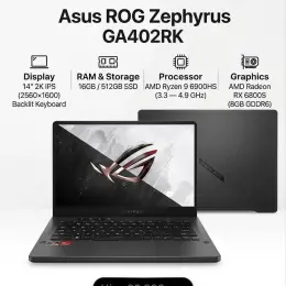 Asus ROG Zephyrus GA402RK AMD Ryzen 9 6900HS RX 6800S 14" 2K IPS 16GB RAM 512GB SSD