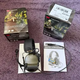 3M Peltor ComTac VI (6) гарнитура с микрофоном, цвет олива, модель MT20H682FB-38N