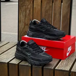 Кросівки Nike Initiator чорні натуральна шкіра сітка 41-45