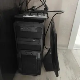 ПК Intel Pentium Gold, Asus GeForce GTX 1050, 8GB RAM, 1TB HDD, 480GB SSD + Монитор Dell