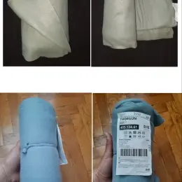Плед IKEA THORGUN 100% поліестер 120x160 см