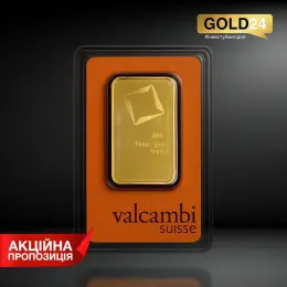 Valcambi Suisse 100г 999.9 fine gold