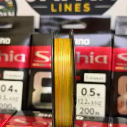 Шнур Shimano Sephia 8+ 200m #0.4/0.5/0.6