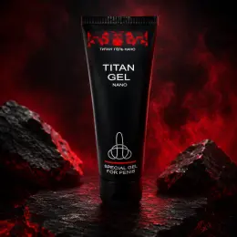 Titan Gel Nano - Ерекційний гель-лубрикант для збільшення пеніса, 75мл