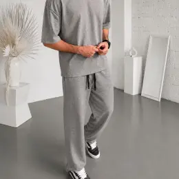 Чоловічий костюм футболка та штани арт 0806265