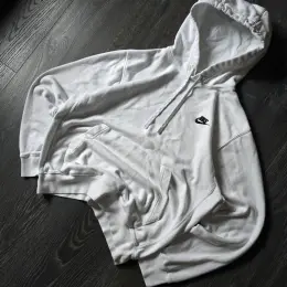 Біле худі Nike базове, розмір M