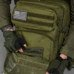 Рюкзак тактичний 45л 800D Silver Knight USA